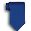 Royal Blue Polyester Satin Tie